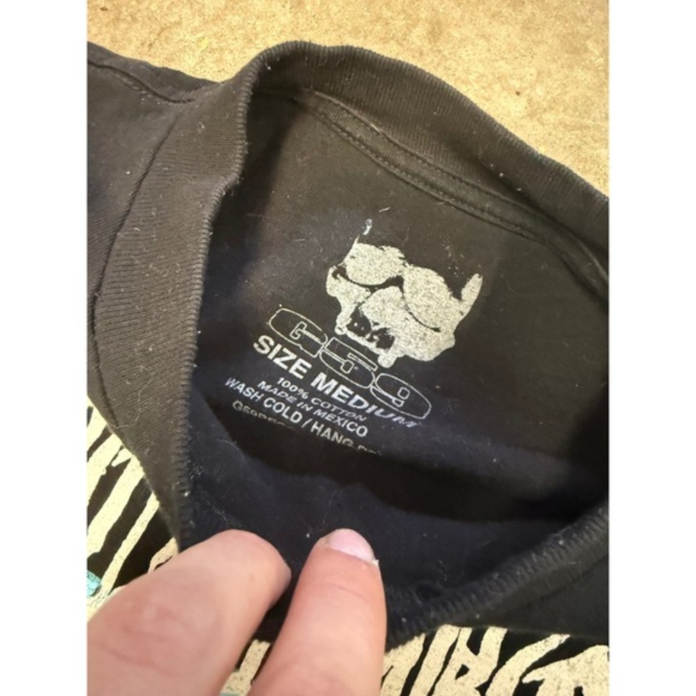 Suicideboys G59 Grey Day Tour 2024‎ Long Sleeve Shirt Black Mens Medium - Picture 5 of 5